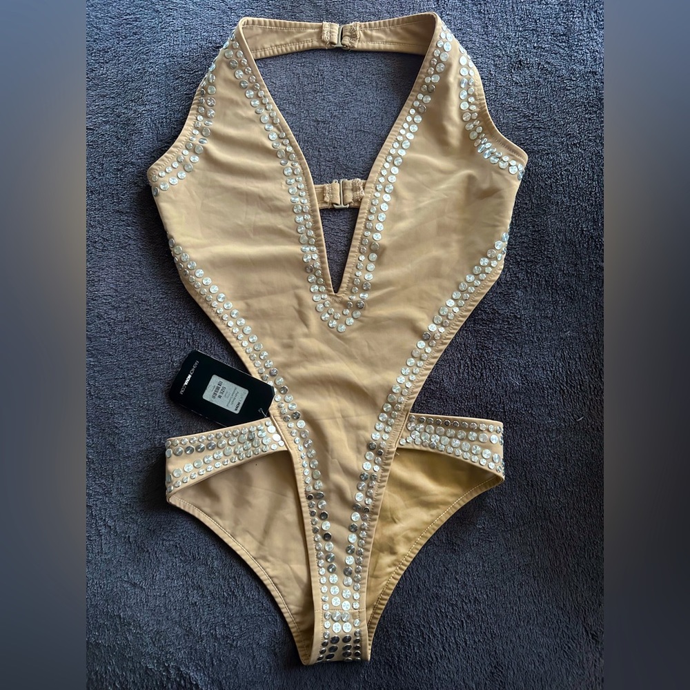 Palm Beach Studded Swimsuit
